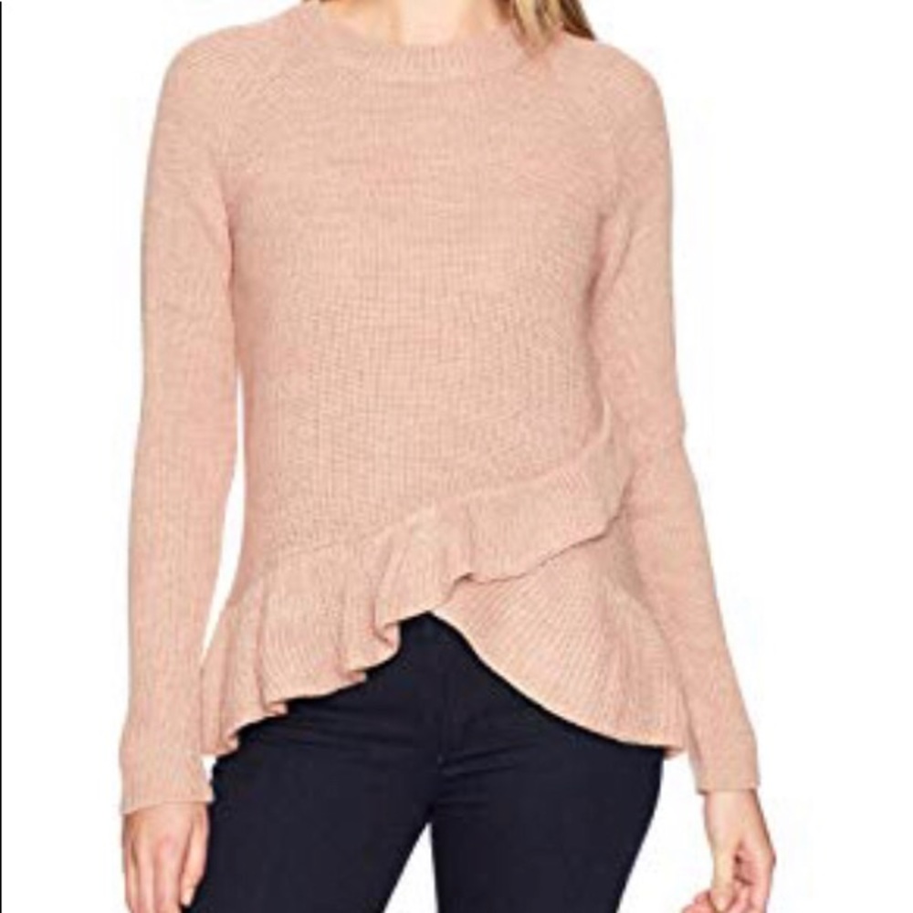 Ivanka Trump blush pink sweater